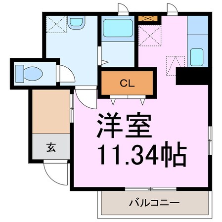 ライム　ウッドの物件間取画像